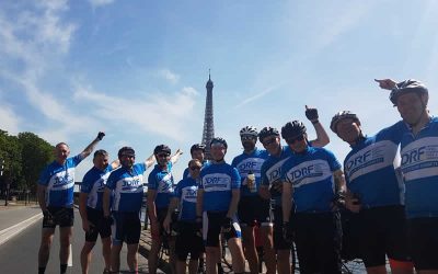 Andrew cycles for diabetes charity