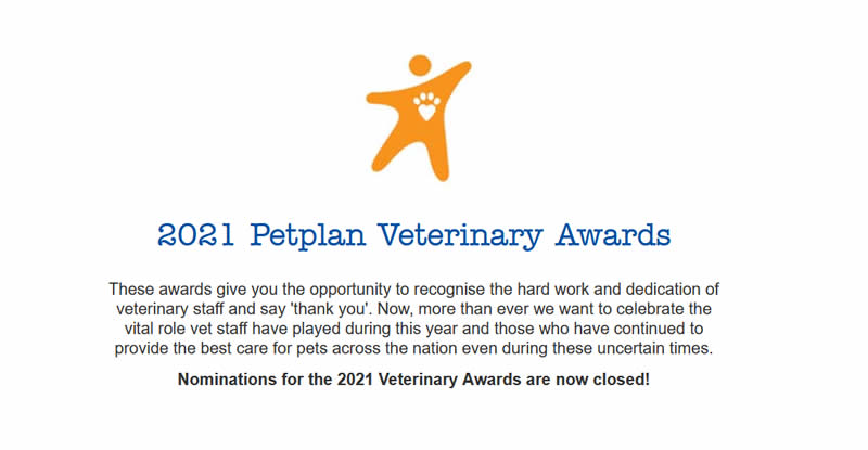 oak house vets petplan nominations now open - dog and vet